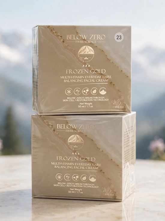 Image Skincare Other - Below Zero Frozen Gold Balancing Facial Cream - Gold